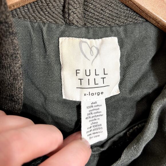 Full Tilt Green Utility Jacket LAST CALL - Picture 3 of 4